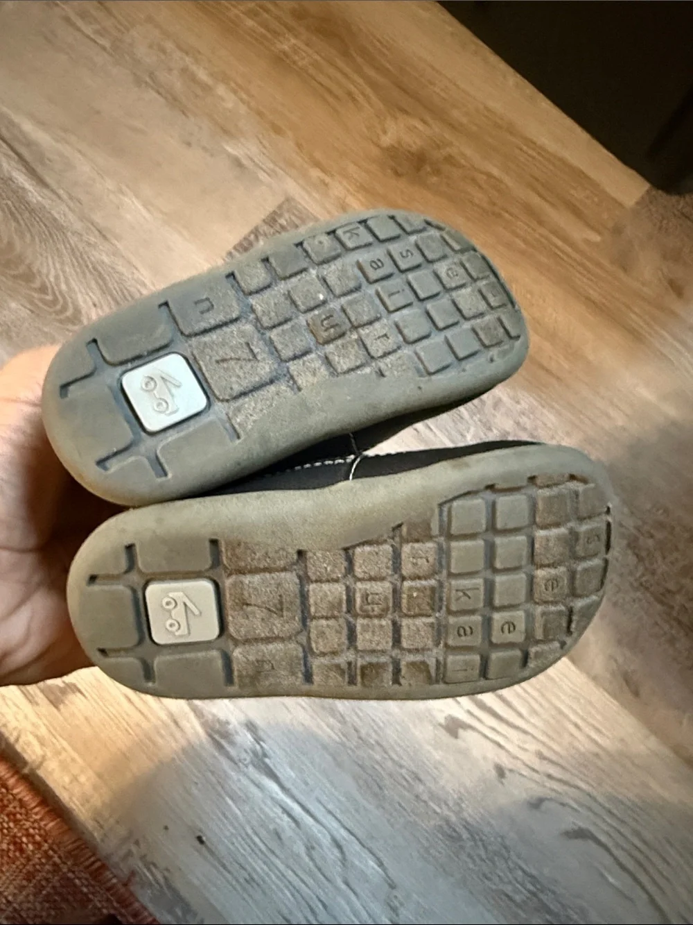 See Kai Run Gray and Red Toddler Winter Boots